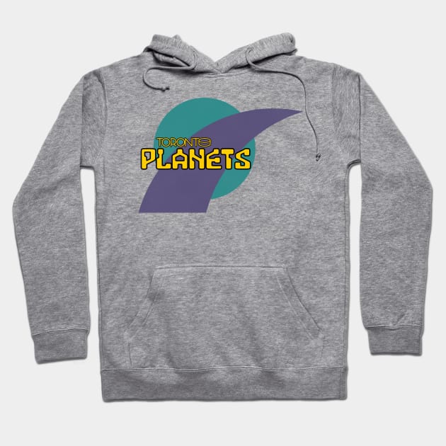 Defunct Toronto Planets Roller Hockey Hoodie by Defunctland